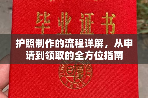 沙鹿护照制作的流程详解，从申请到领取的全方位指南